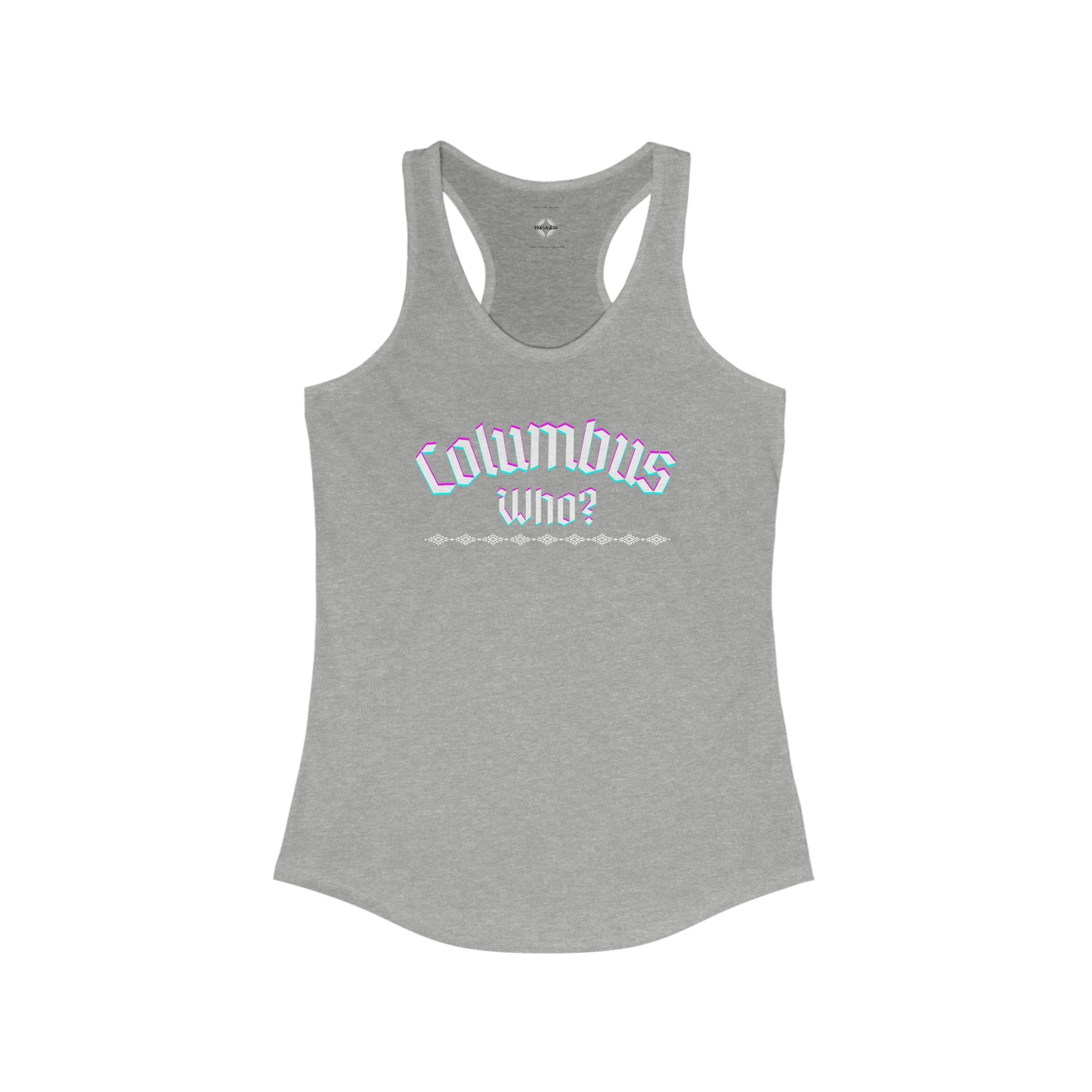 Copy of Who? Flowy Racerback Tank