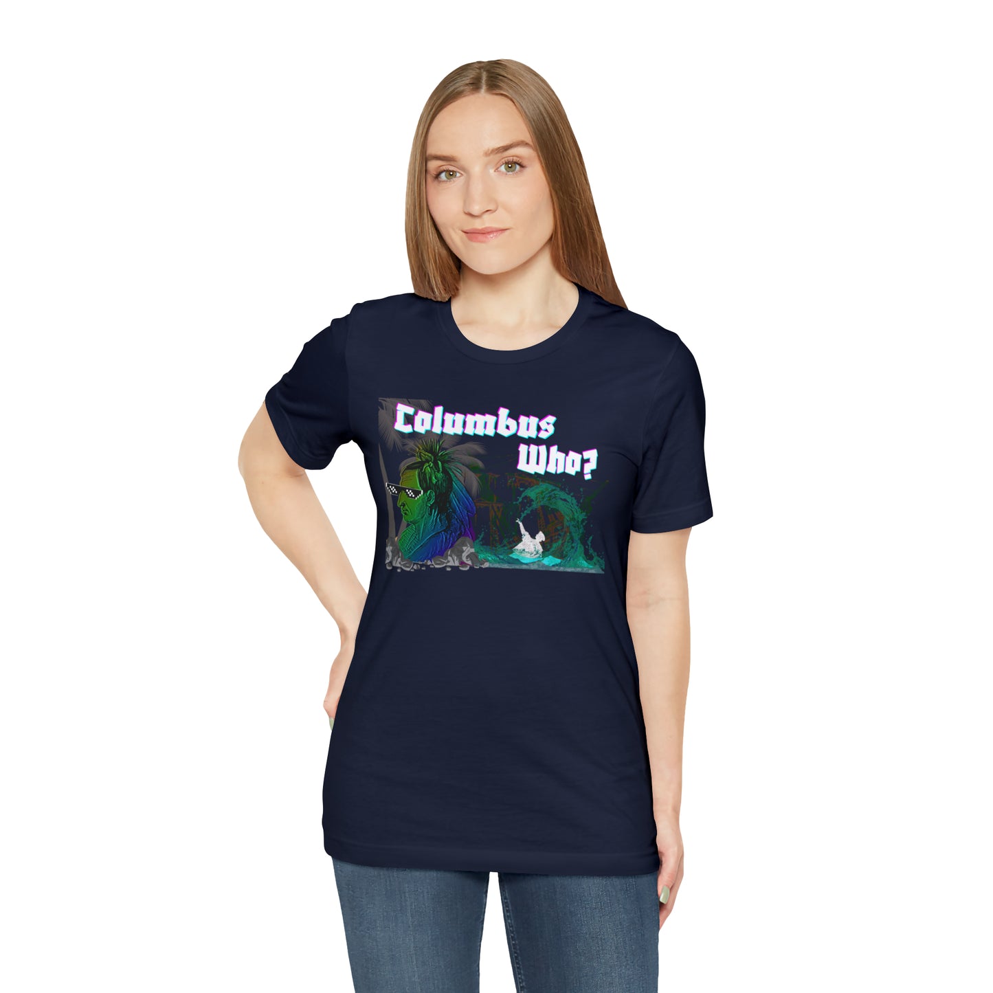 Vibrant Who? Unisex Short Sleeve Tee