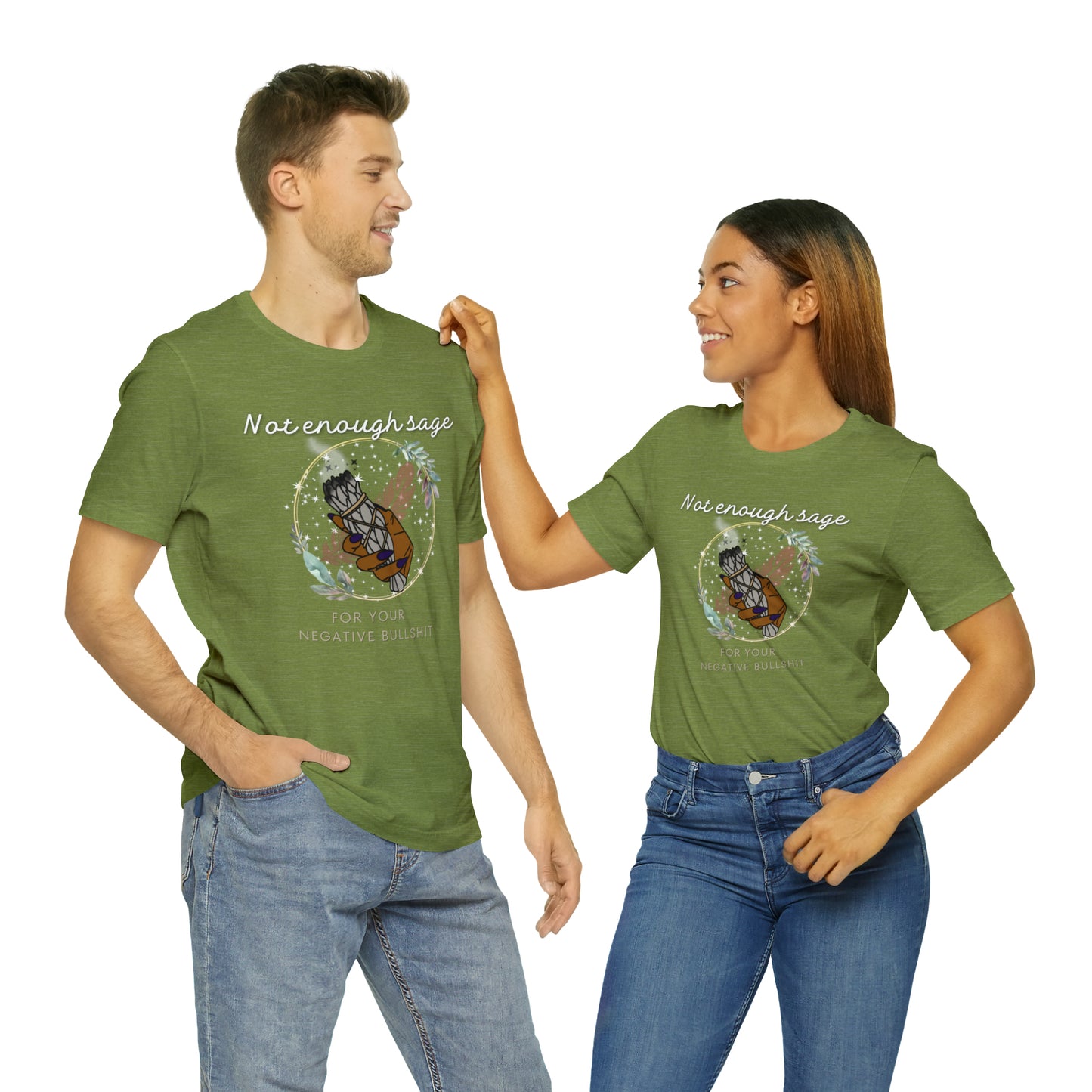 Not Enough Sage Unisex Jersey Short Sleeve Tee