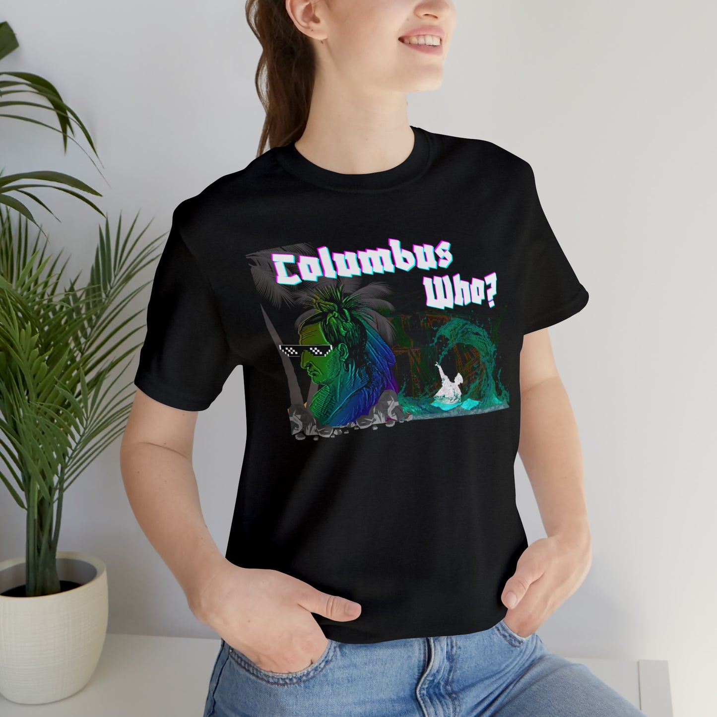 Vibrant Who? Unisex Short Sleeve Tee