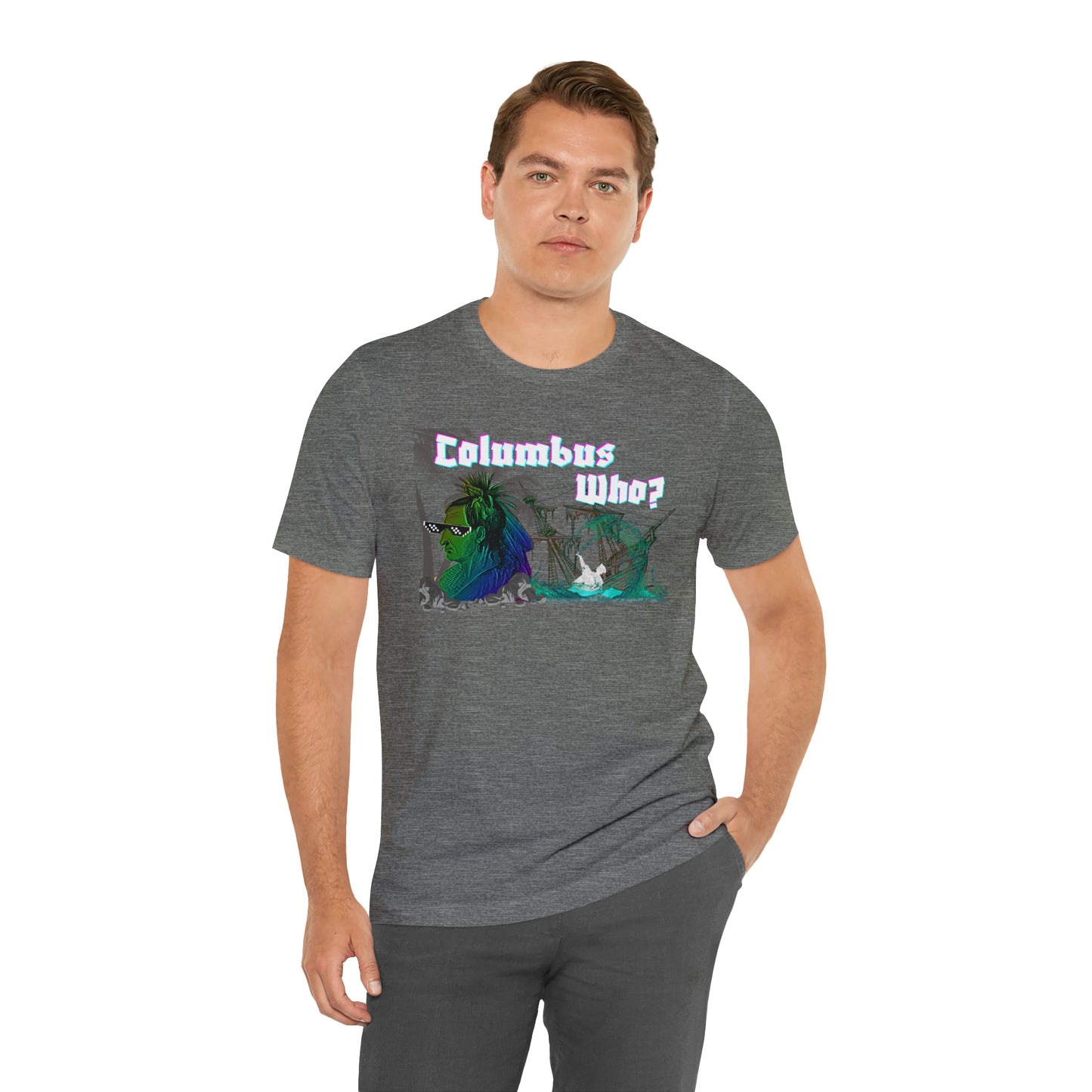 Vibrant Who? Unisex Short Sleeve Tee