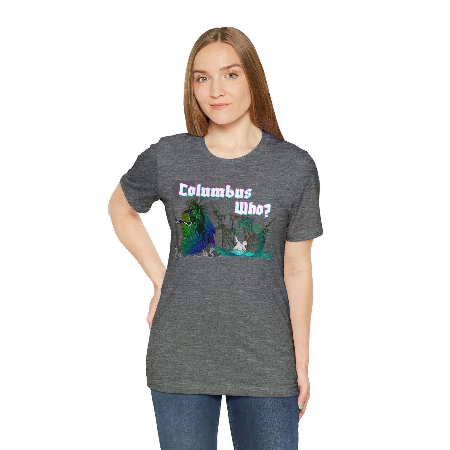 Vibrant Who? Unisex Short Sleeve Tee