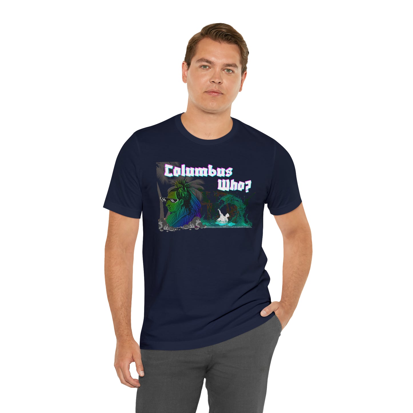 Vibrant Who? Unisex Short Sleeve Tee