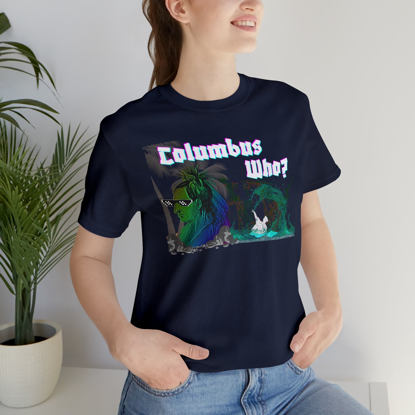 Vibrant Who? Unisex Short Sleeve Tee