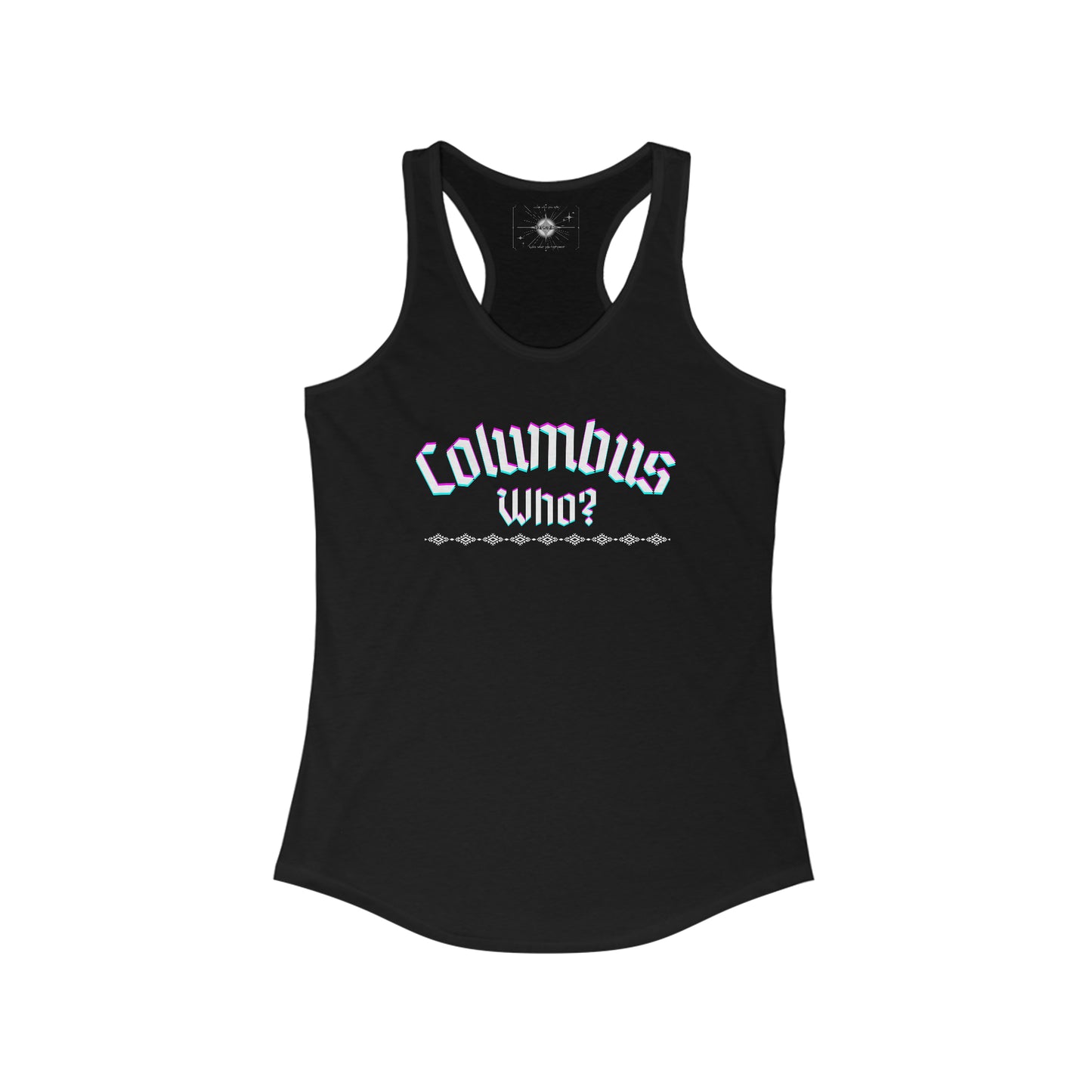 Copy of Who? Flowy Racerback Tank