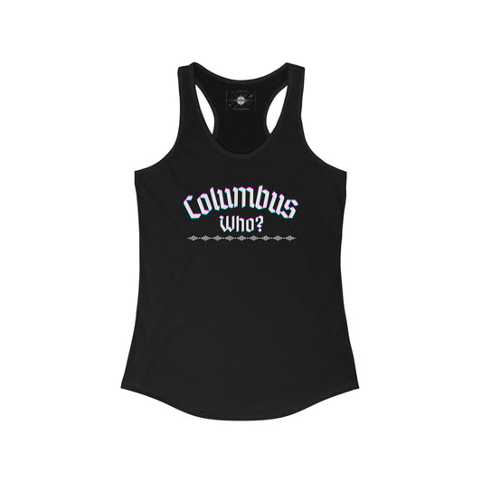 Copy of Who? Flowy Racerback Tank