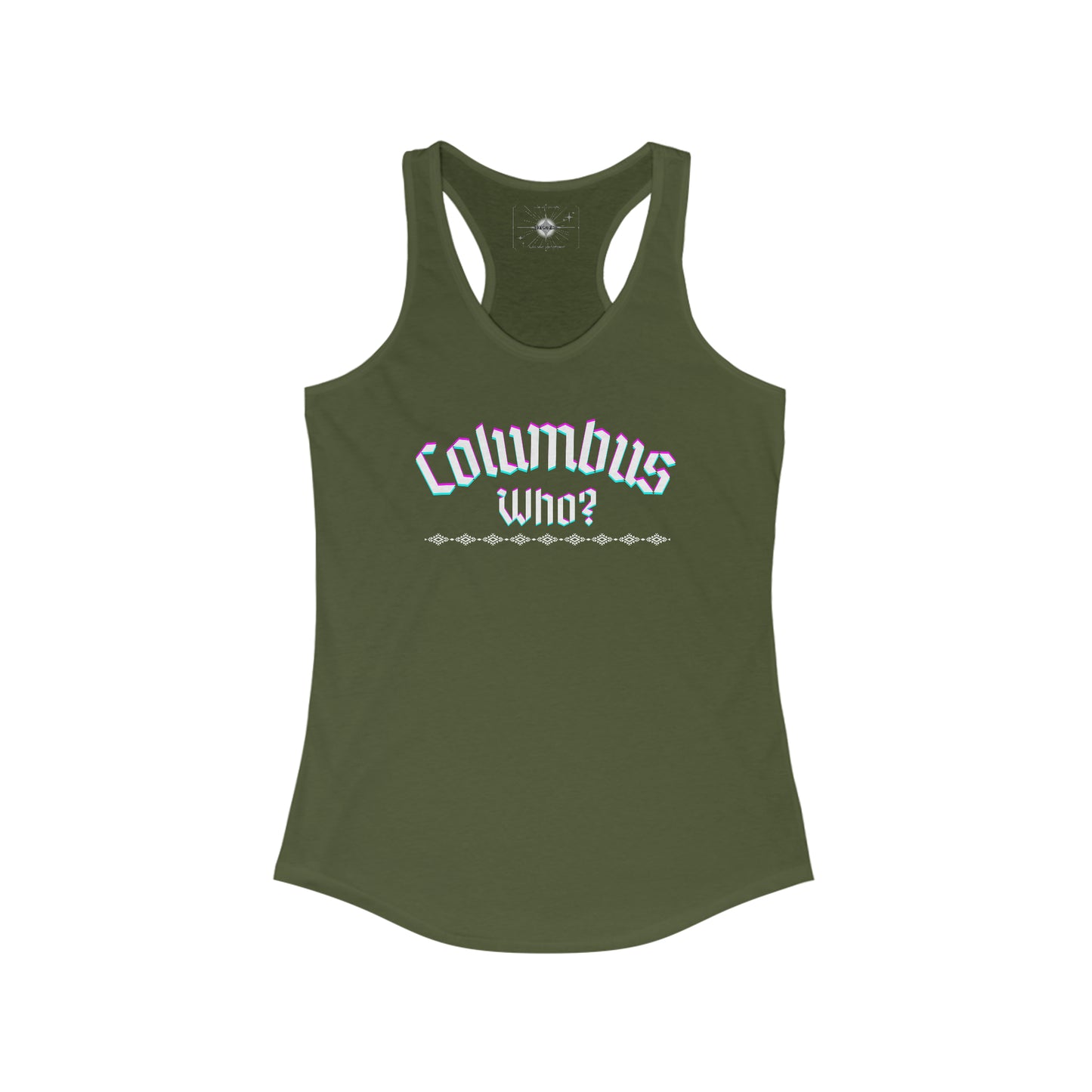 Copy of Who? Flowy Racerback Tank