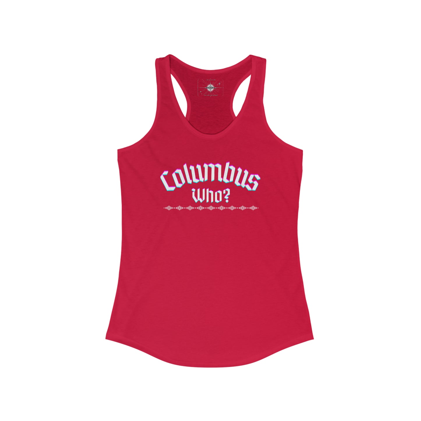 Copy of Who? Flowy Racerback Tank