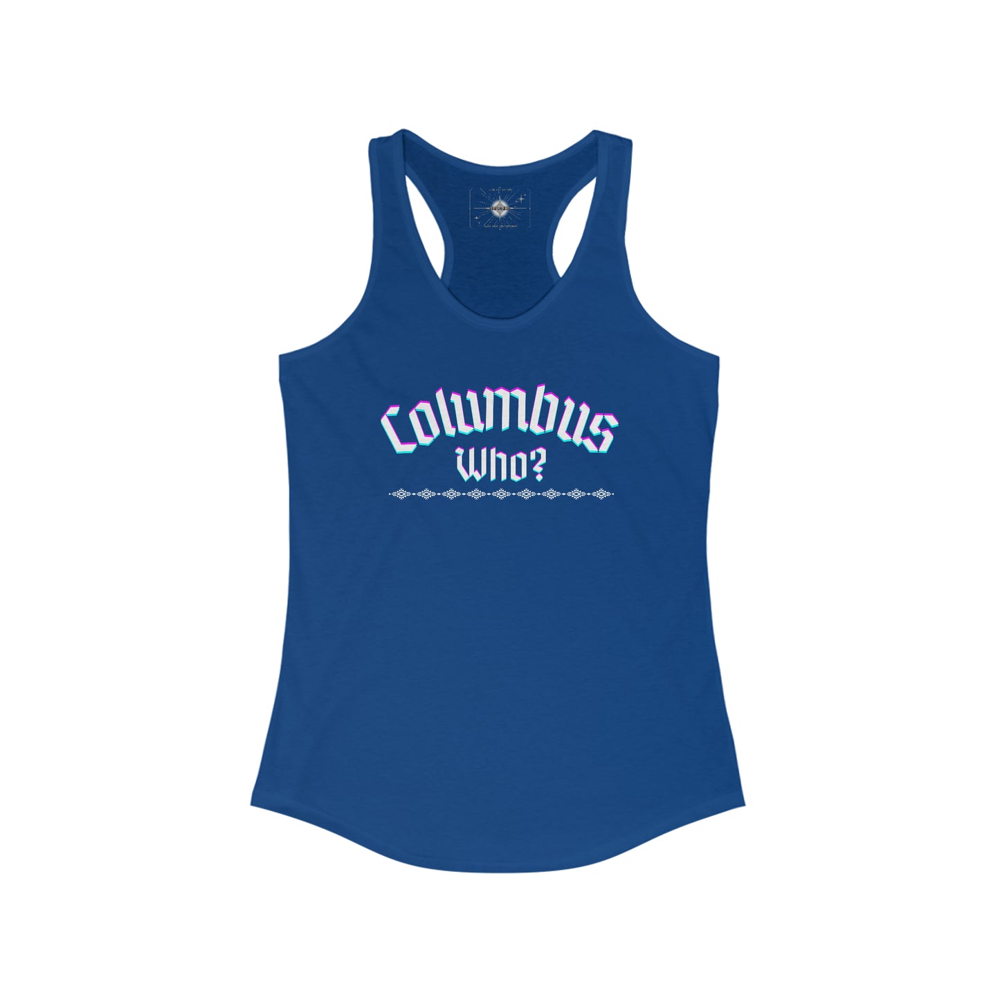 Copy of Who? Flowy Racerback Tank