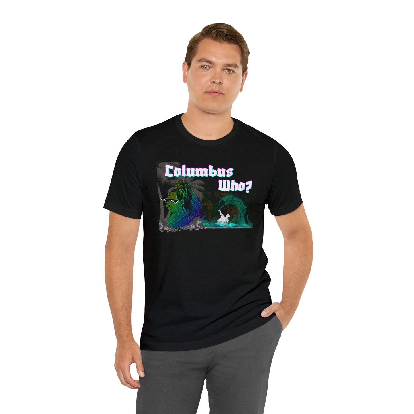 Vibrant Who? Unisex Short Sleeve Tee