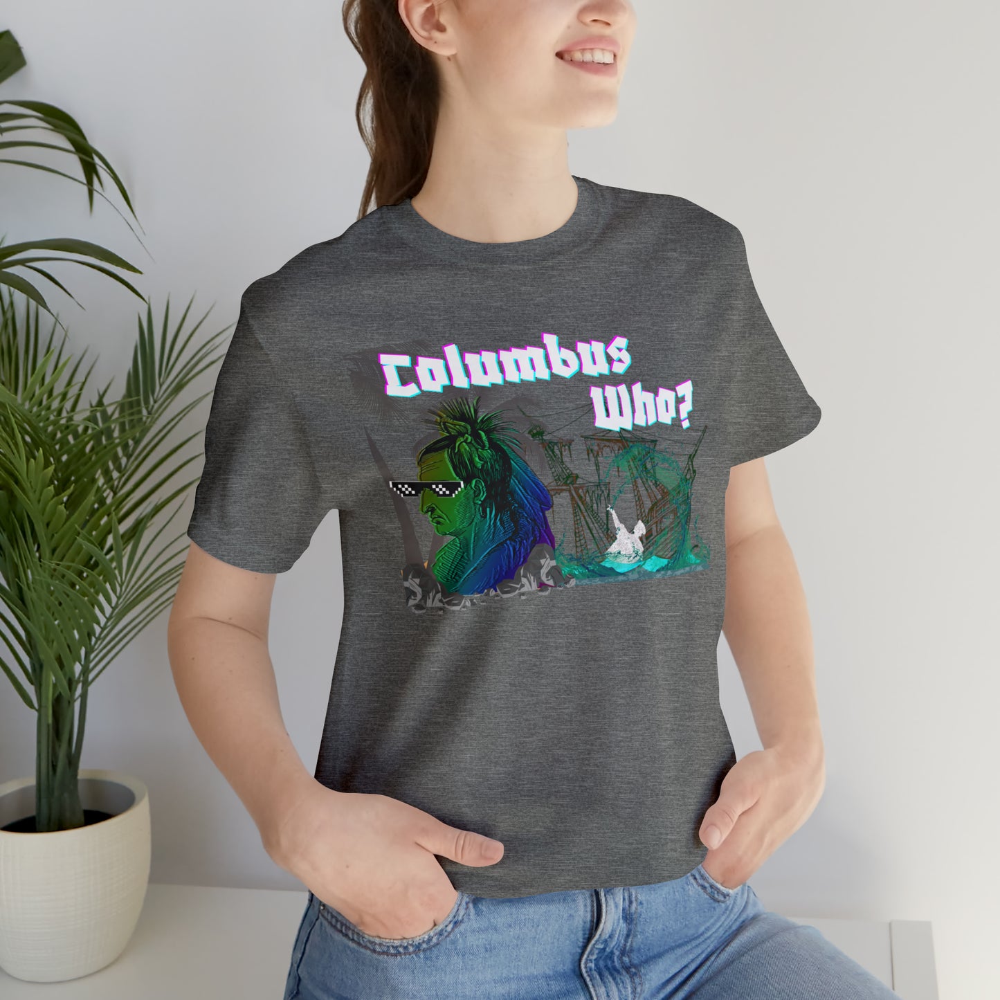 Vibrant Who? Unisex Short Sleeve Tee