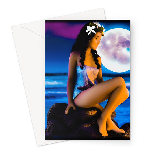 Kokio Hina Greeting Card