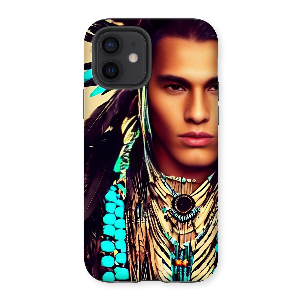 Turquoise Boy Tough Phone Case
