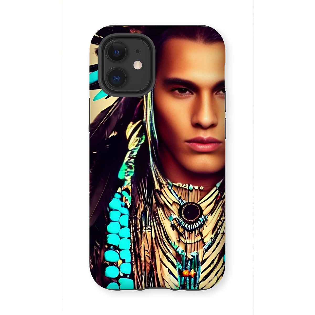 Turquoise Boy Tough Phone Case