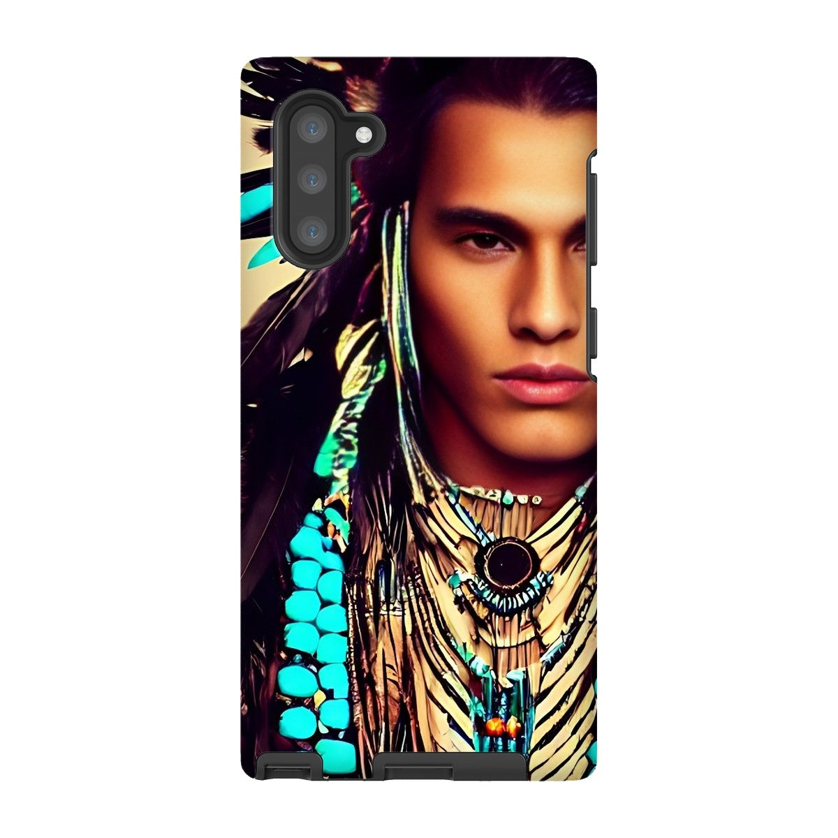 Turquoise Boy Tough Phone Case