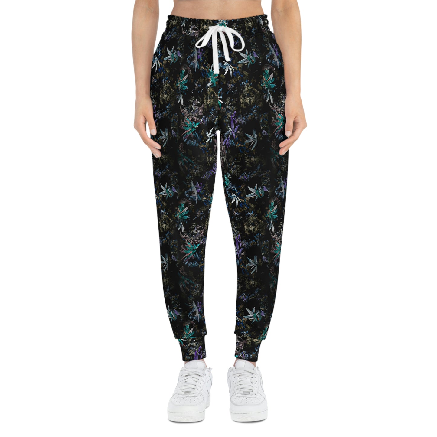 Blue Pikake Athletic Joggers
