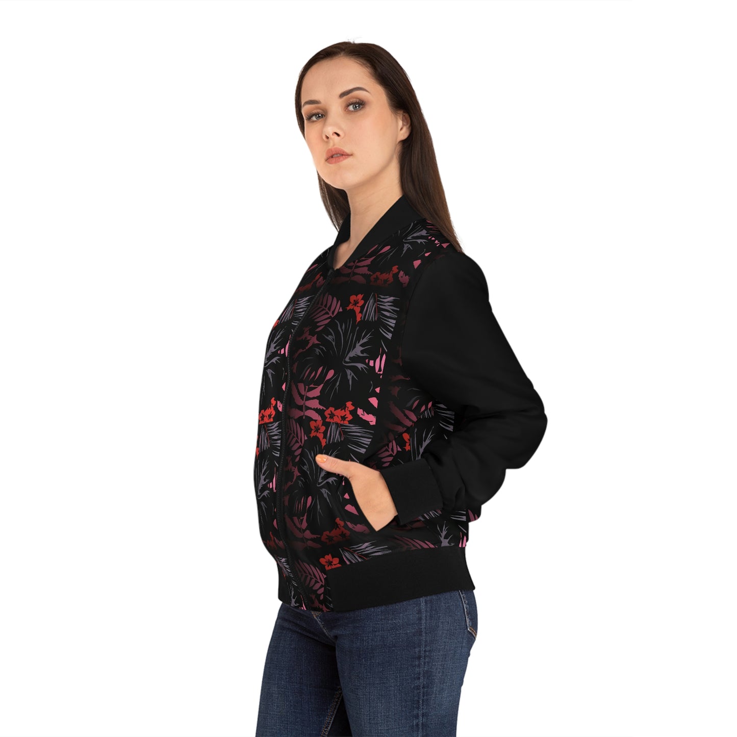 Red Shift Women's Bomber Jacket