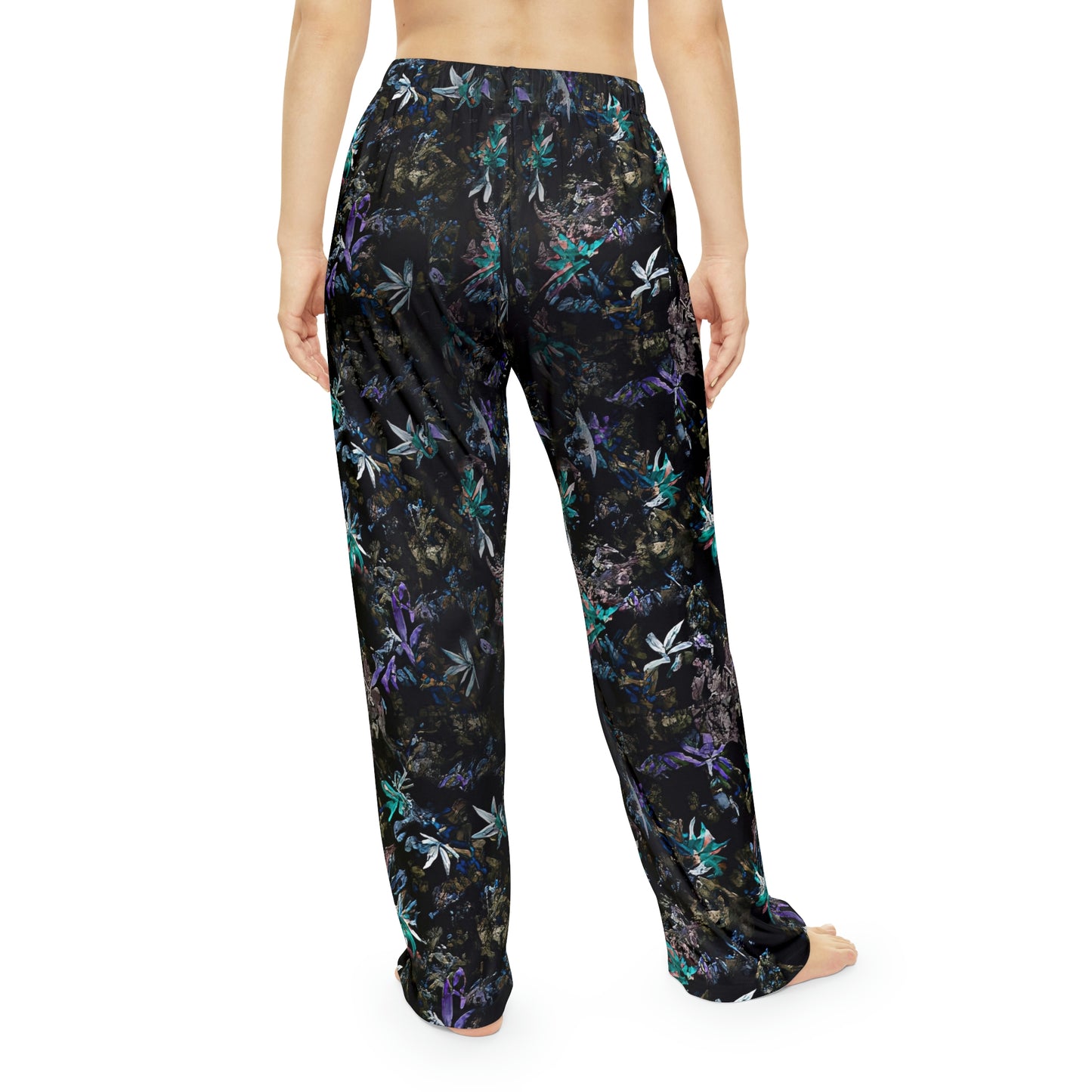 Blue Pikake Women's Pajama Pants