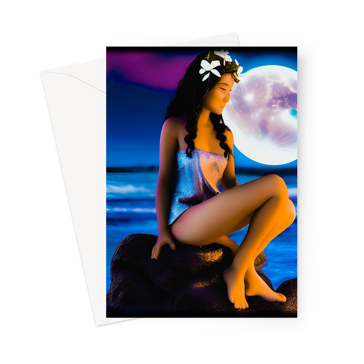 Kokio Hina Greeting Card