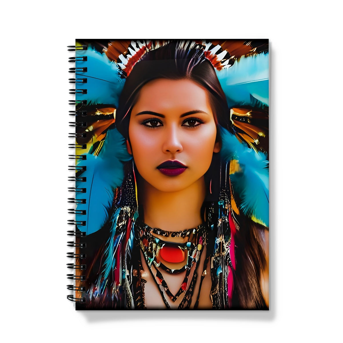 Blue Beauty Notebook