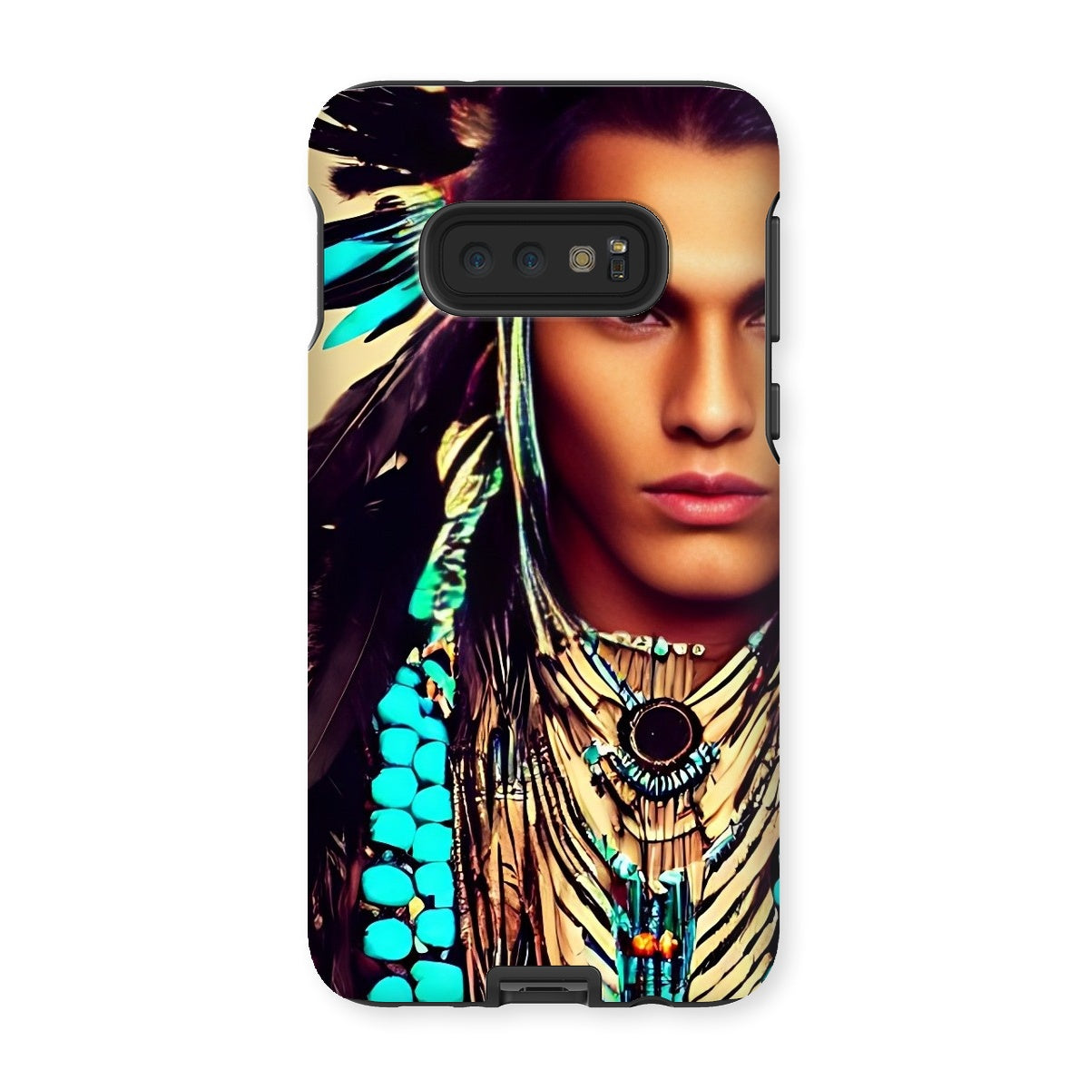Turquoise Boy Tough Phone Case