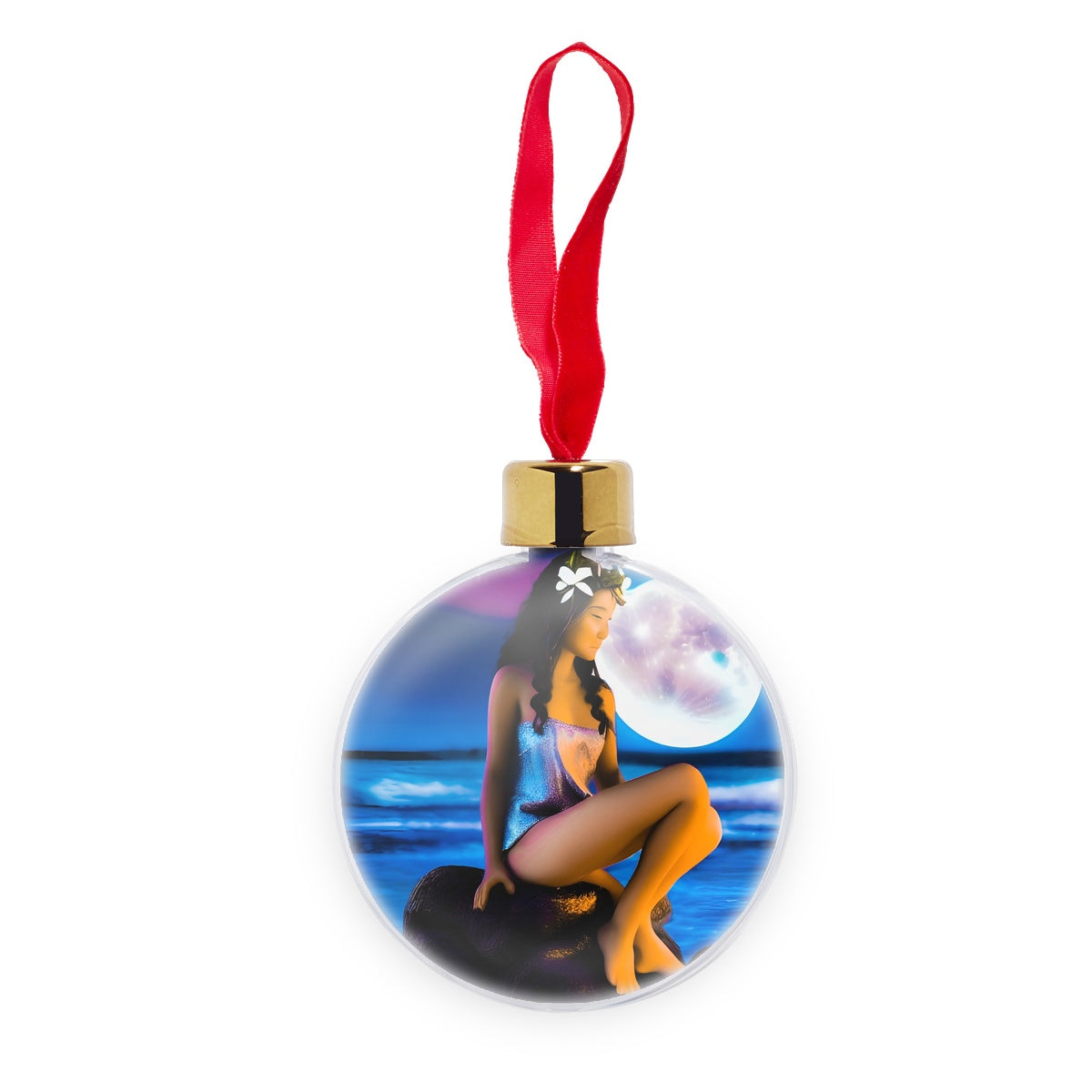 Kokio Hina Transparent Christmas bauble