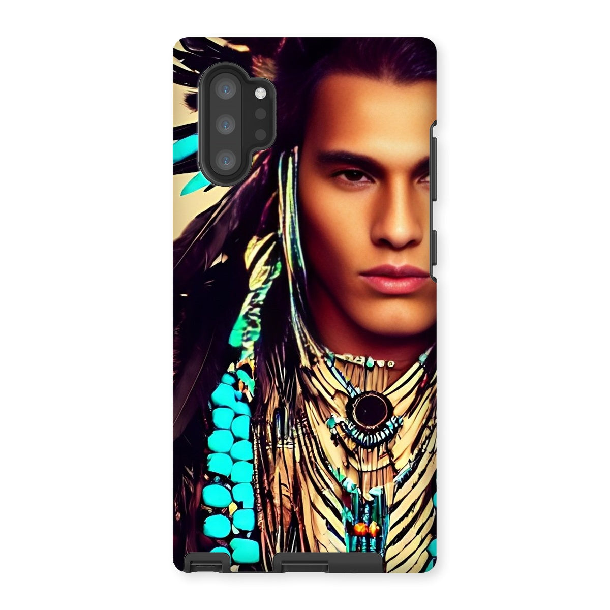 Turquoise Boy Tough Phone Case