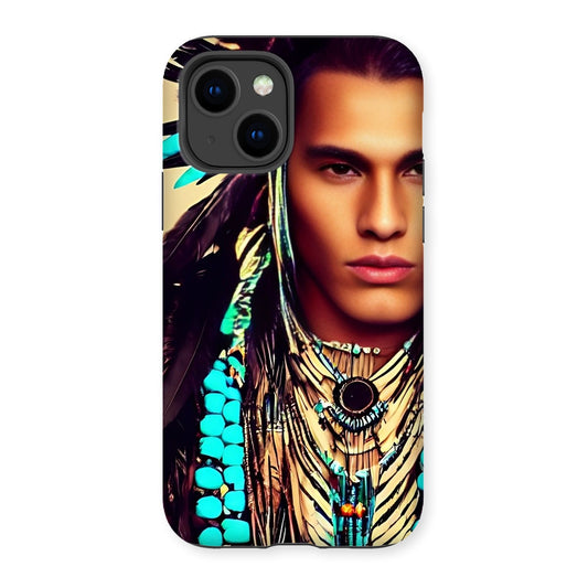 Turquoise Boy Tough Phone Case