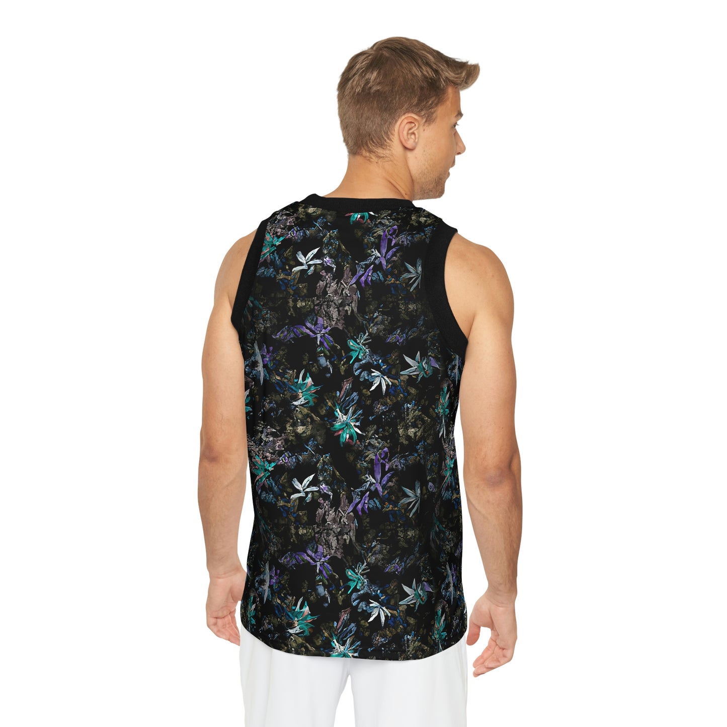 Blue Pikake Basketball Jersey