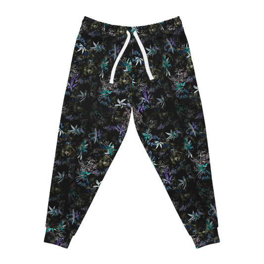 Blue Pikake Athletic Joggers
